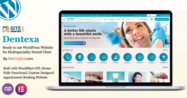 Multispecialty Dental Clinic Website