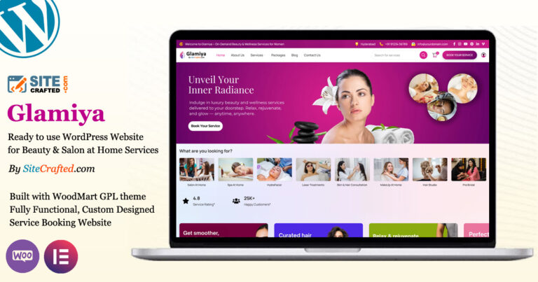 Beauty Service Booking Website