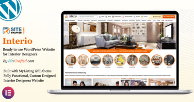 Interior Designer Website