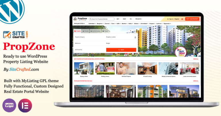 Property Listing Website