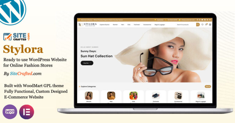 Online Fashion Store Website