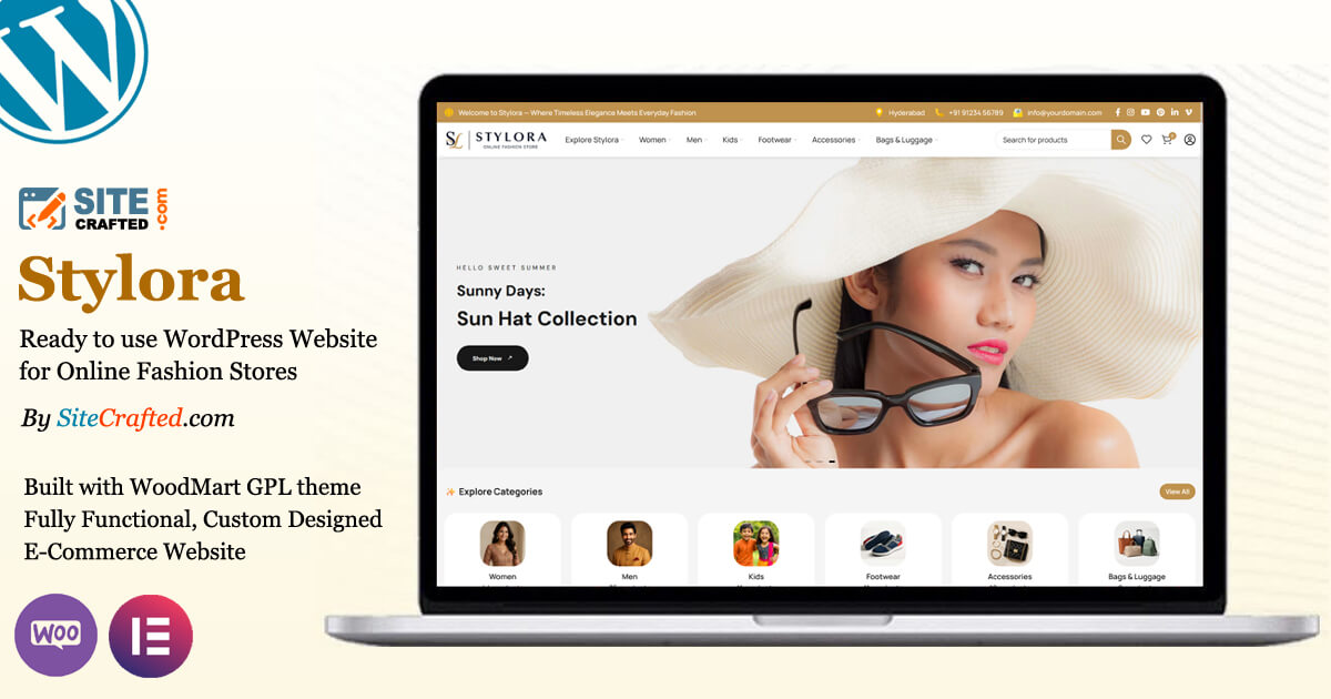 Online Fashion Store Website