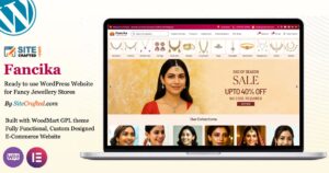 Fancy Jewellery Store Website